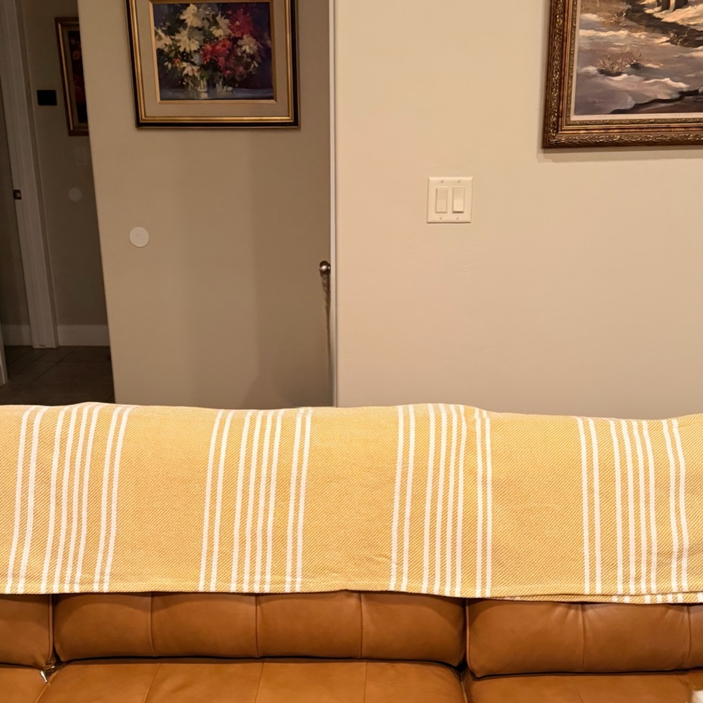 Hand-Woven in India 100% Cotton Throw NWT - Picture 4 of 4